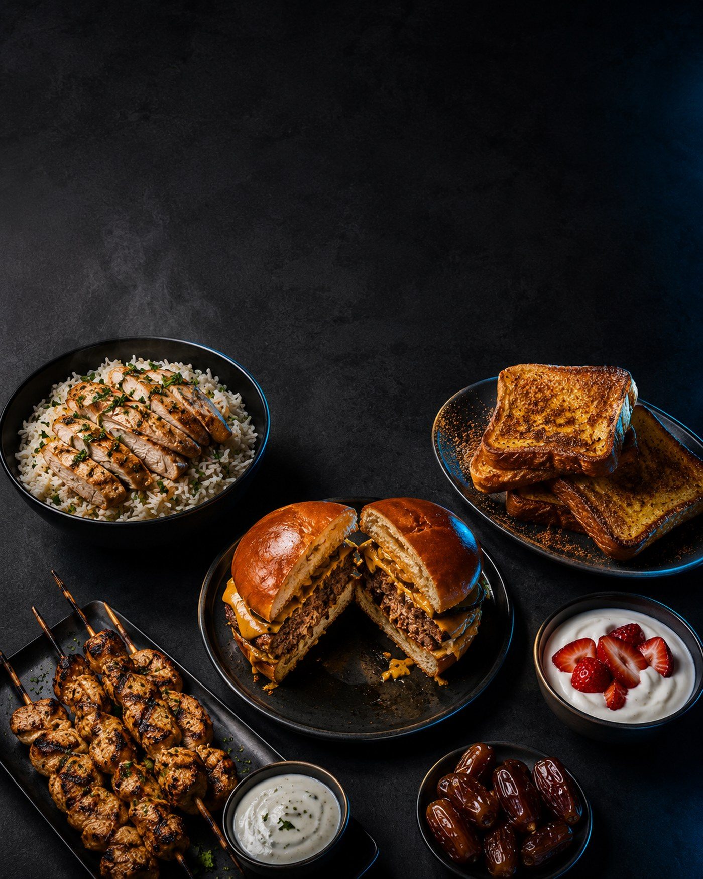 Halal high-protein meals from the Amanah Coach cookbook