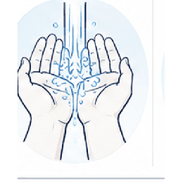 Wash the hands