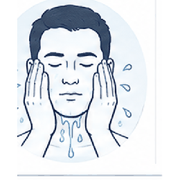 Wash the face
